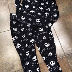 Jack skellington pj set size small disney